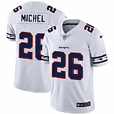 Nike Patriots 26 Sony Michel White Team Logos Fashion Vapor Limited Jersey Dyin,baseball caps,new era cap wholesale,wholesale hats